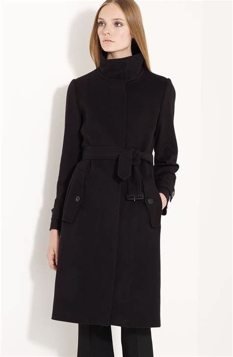 burberry london wool cashmere long coat|Burberry cashmere coat women's.